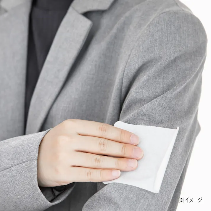 持ち運びに便利な衣料クリーナー 60枚入×3個パック