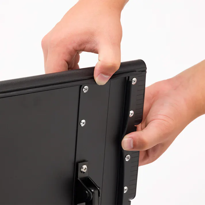 カインズ 静かに開閉できるアルミ収納スリムベンチ 90cm 屋外物置(販売終了)