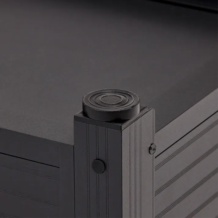 カインズ 静かに開閉できるアルミ収納スリムベンチ 90cm 屋外物置(販売終了)