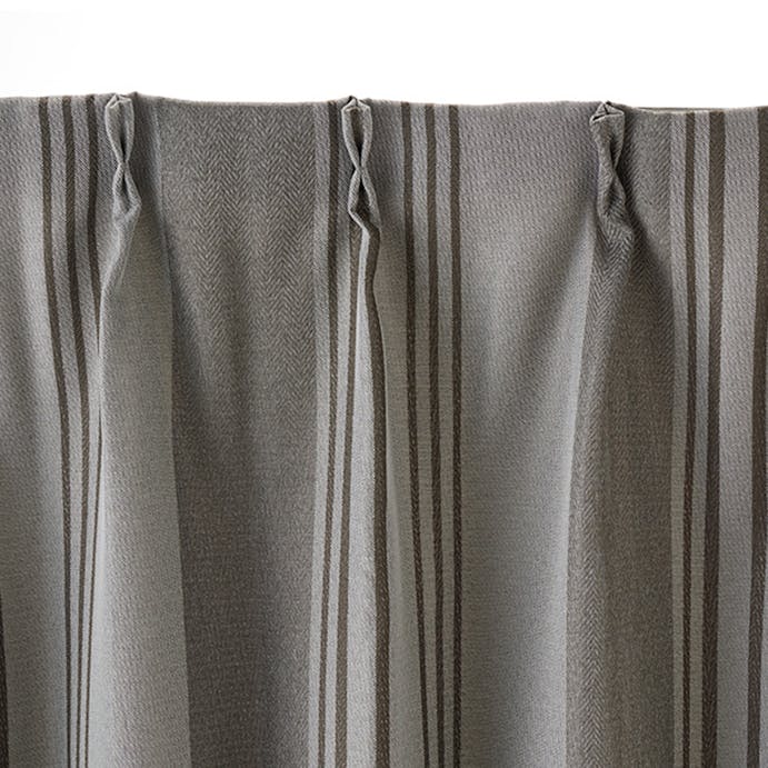 遮光 ベントス グレー 100×135cm 4枚組セットカーテン(販売終了)