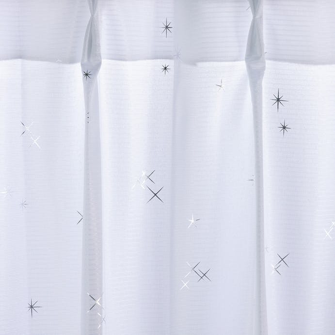 遮熱・ミラー サーチ 100×133cm 2枚組 レースカーテン