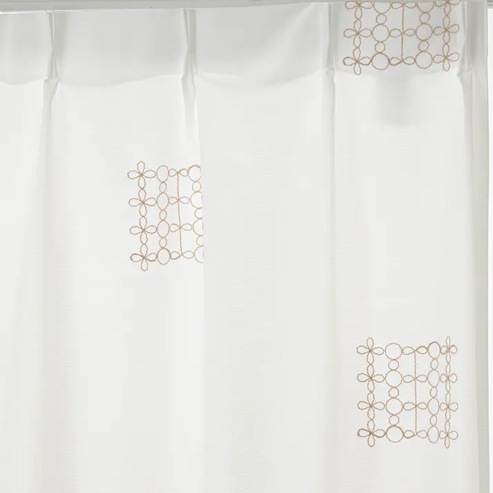 遮像・遮熱 コードリーフ 100×108cm 2枚組 レースカーテン