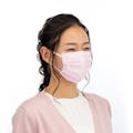 やわらかふわふわ素材のダブルワイヤー不織布マスク 小さめ ピンク 30枚