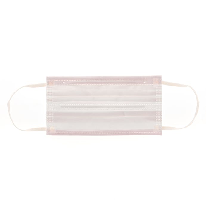 やわらかふわふわ素材のダブルワイヤー不織布マスク 普通サイズ ピンク 7枚(販売終了)