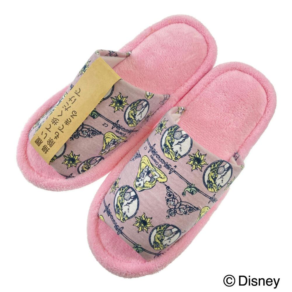 掃除もできるスリッパ ラプンツェル ピンク | スリッパ・ルーム