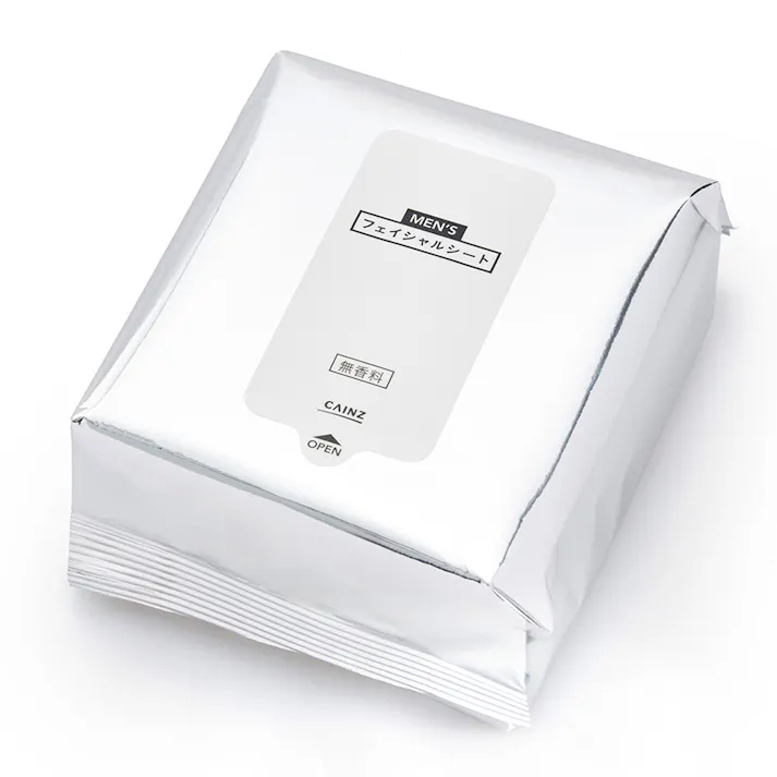 CAINZ メンズ フェイシャルシート ノンメントール 無香料 50枚入
