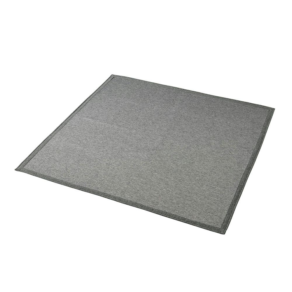 ズレにくいウルトラデオクールラグ グレー 190×240cm(販売終了