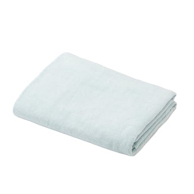 しっかり厚手のタオルケット ライトブルー 140×180cm(販売終了)