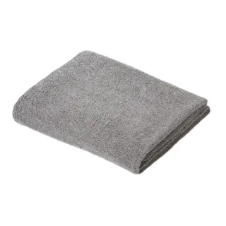 パイルが抜けにくいタオルケット グレー 140×180cm