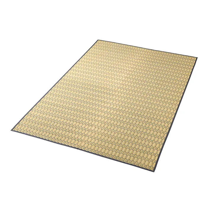 撥水い草上敷 杏ライン 江戸間 8帖