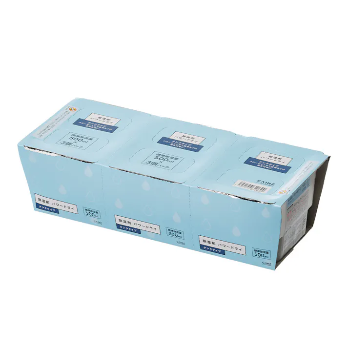除湿剤 パワードライ タンクタイプ 500ml×3個パック