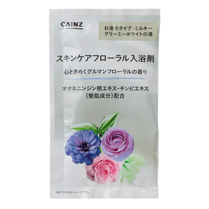 カインズ スキンケア フローラル入浴剤 25g×48包 (4種類×各12包)