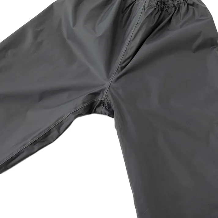 カインズ リフレクター付きレインスーツ 杢ブラック L TH1411