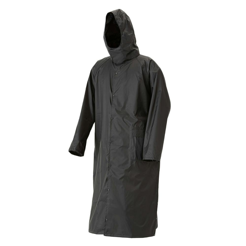 カインズ アクティブロングレインコート ブラック LL | 作業着・作業服