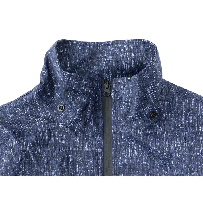 カインズ 透湿レインスーツ 杢ネイビー L