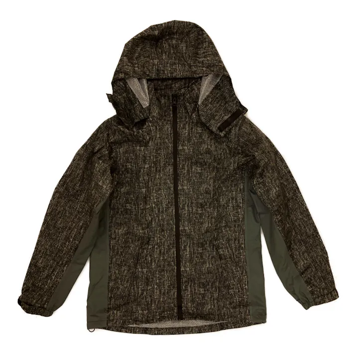 カインズ 透湿レインスーツ 杢グレー L