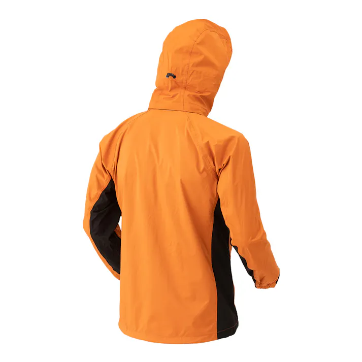 カインズ 透湿ストレッチレインスーツ オレンジ LL