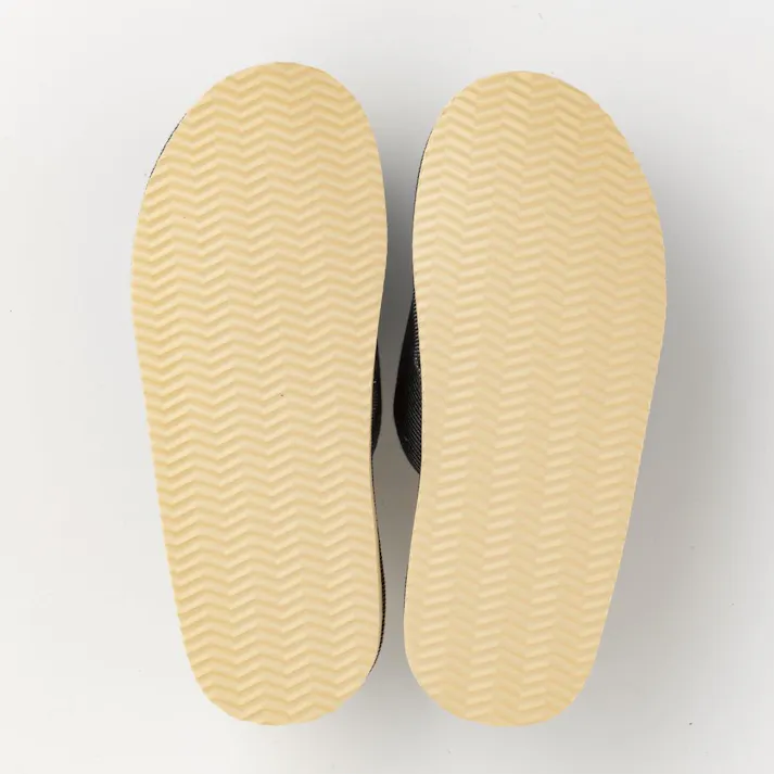 足裏刺激スリッパ ソフトクッション ネイビー L