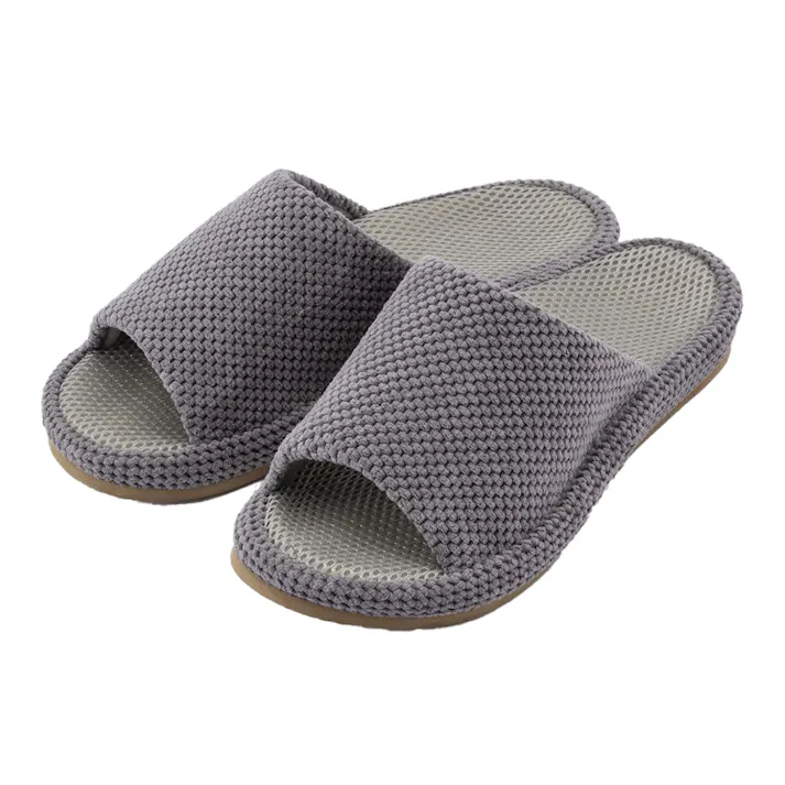 立体ハードインソールスリッパ L グレー