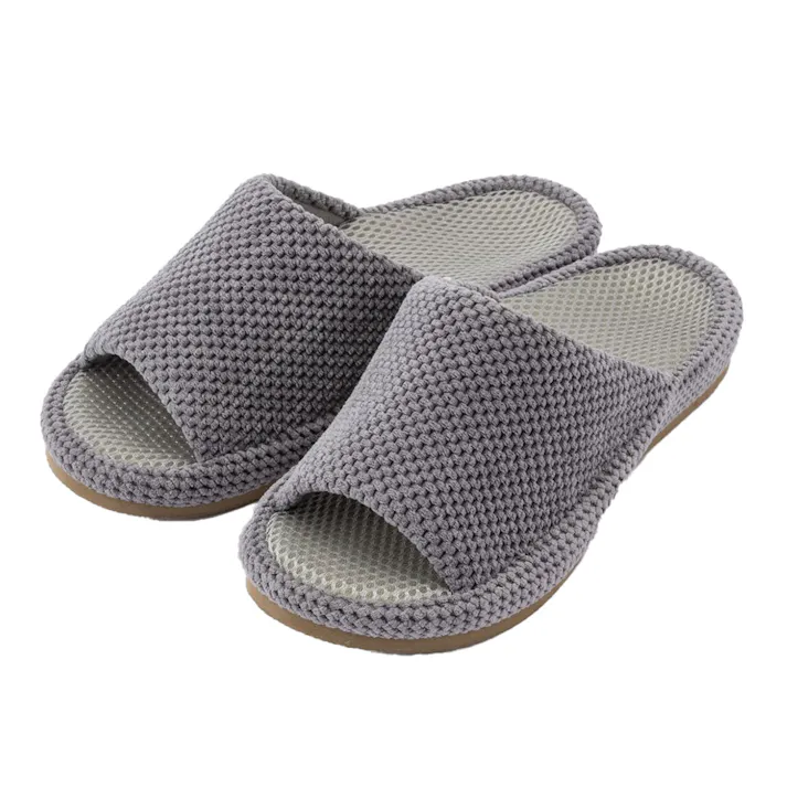 立体ハードインソールスリッパ M グレー