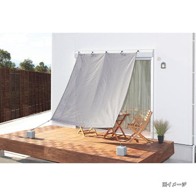 日よけ 汚れを拭き取りやすいサンセイルタープ ピントネイビー 200×240cm(販売終了)