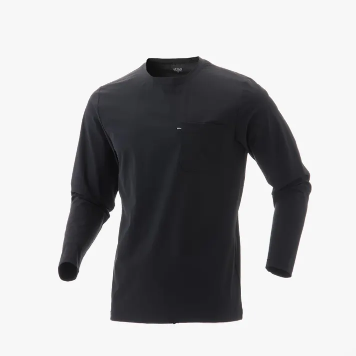 ACTIVEMOVER Tシャツ長袖ブラック 3L