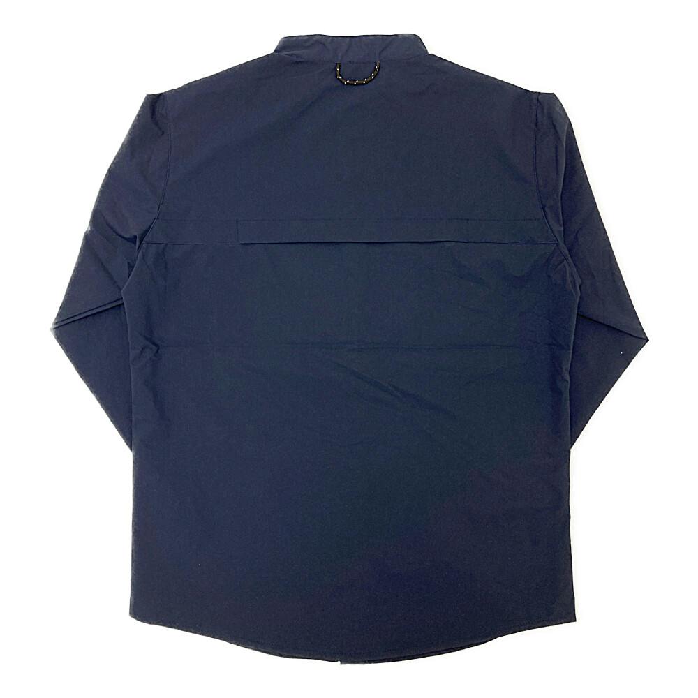 新品 トラヴィスマシュー 長袖シャツ 中綿 シャツブルゾン ネイビー Lサイズ 新品 キャロウェイ トラヴィスマシュー ブルゾン 中綿 リバーシブル L