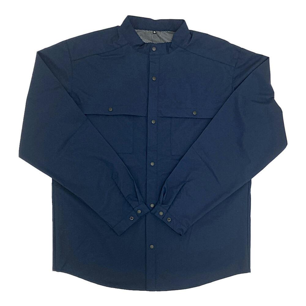 ACTIVEPROOF シャツブルゾン 3L ネイビー | 作業着・作業服・安全靴