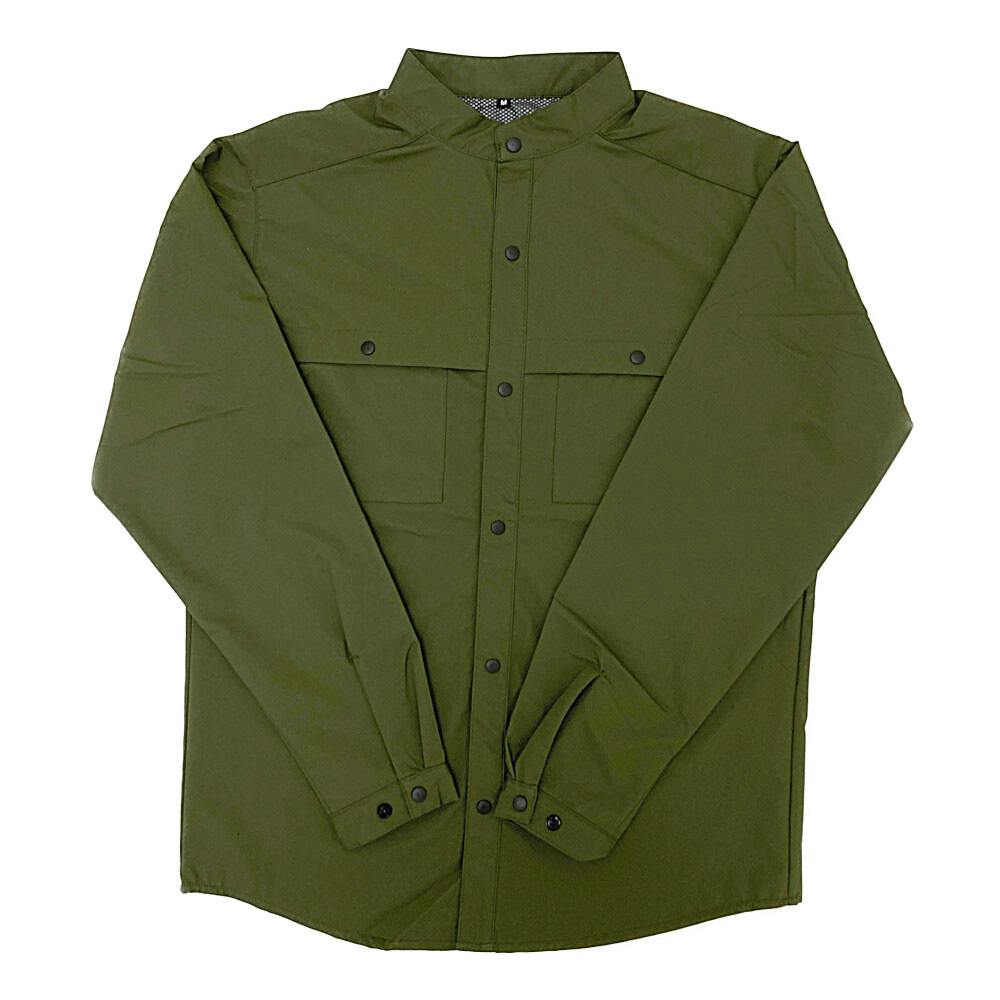 ACTIVEPROOF シャツブルゾン M カーキ | 作業着・作業服・安全靴 通販