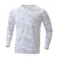 スピードドライ メッシュ切替Tシャツ 長袖 ホワイトカモフラ L