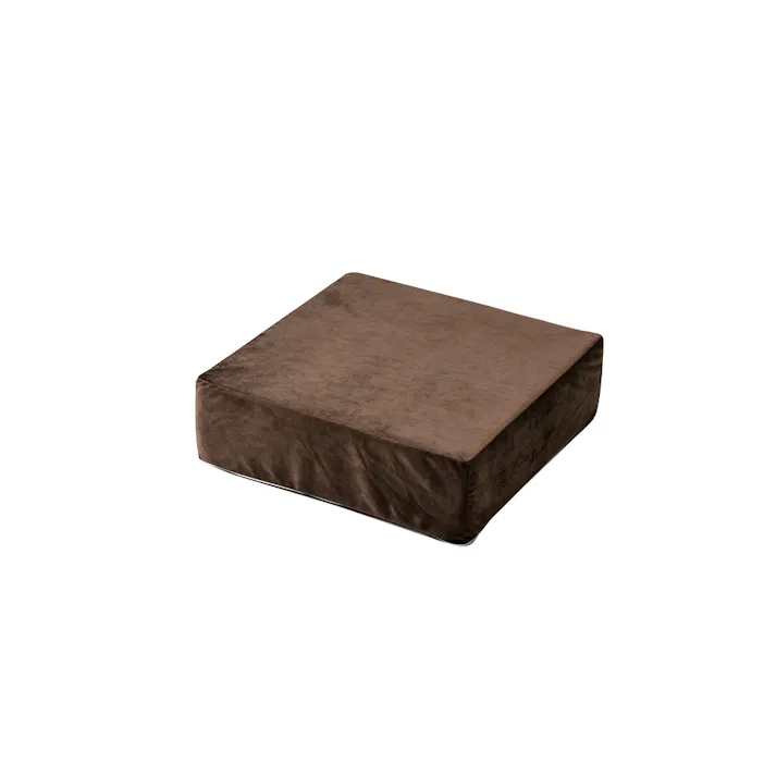ブロックソファカバー &Pet ブラウン 60×60×18cm ※カバーのみ【別送品】(販売終了)