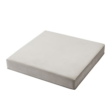 ブロックソファカバー ＆Pet グレー 120×120×18cm【別送品】