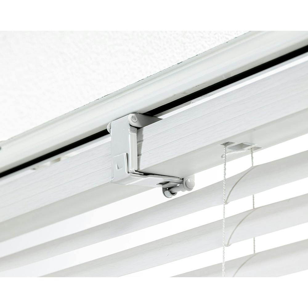 木目調ブラインド ライトグレー 176×183cm | カーテン・カーテンレール