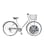 【自転車】キラリ KiLaLi3 パンクしにくいVシティ車 27インチ 外装6段 G6HD ホワイト