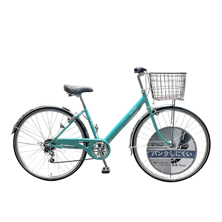 【自転車】キラリ KiLaLi3 パンクしにくいVシティ車 27インチ 外装6段 G6HD ブルー