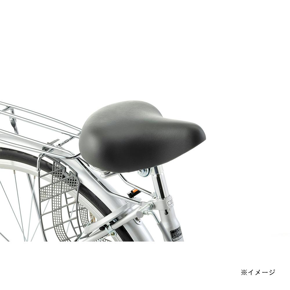 自転車】パンクしない軽快車 27インチ 内装3段 ブラック | ファミリー