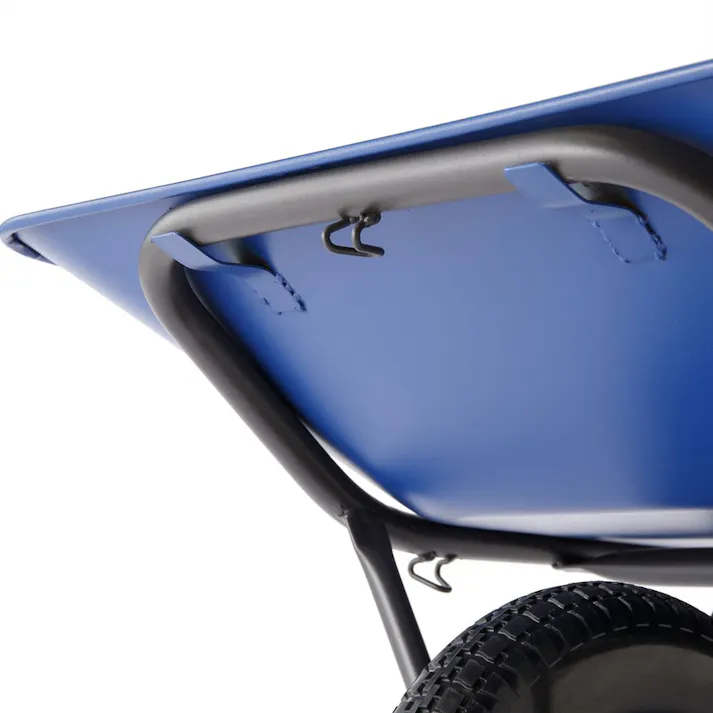 カインズ コンテナを載せやすい浅型一輪車 ノーパンク ブルー CKI-01【SU】