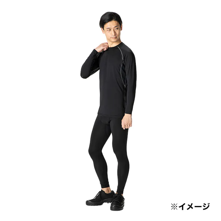 スピードドライ コンプレッションシャツ ブラック 3L CRSP-2212