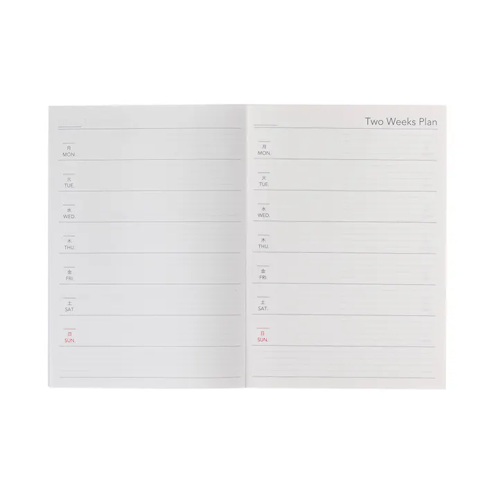 カインズ Salasse サラッセ フリーダイアリー A5 ウィークリー 32枚 ナチュラル