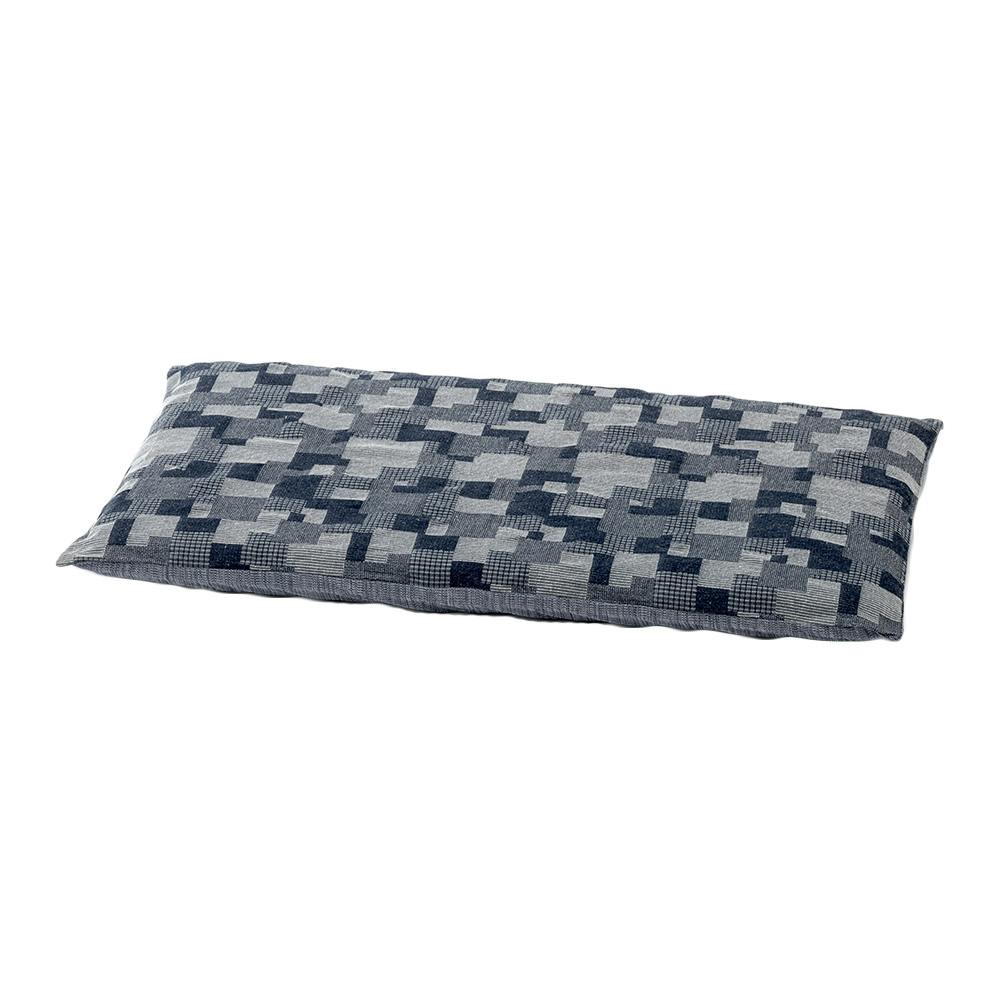 ロングフロアクッションカバー ネイビーパッチ 68×120cm(販売
