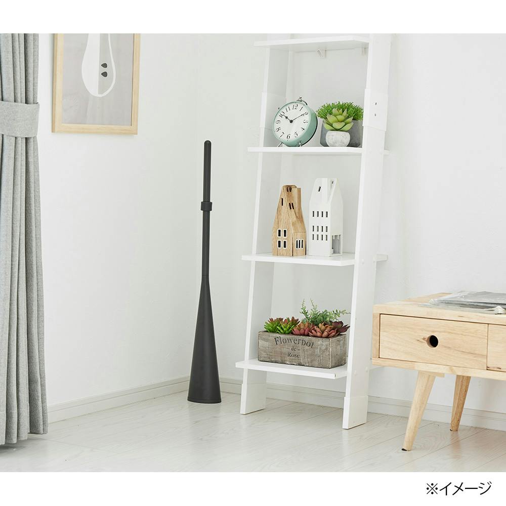 立つほうきロング ブラック | ほうき・ちりとり 通販 | ホームセンター