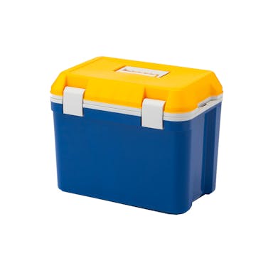 持ちやすいクーラーボックス 25L ブルー/イエロー