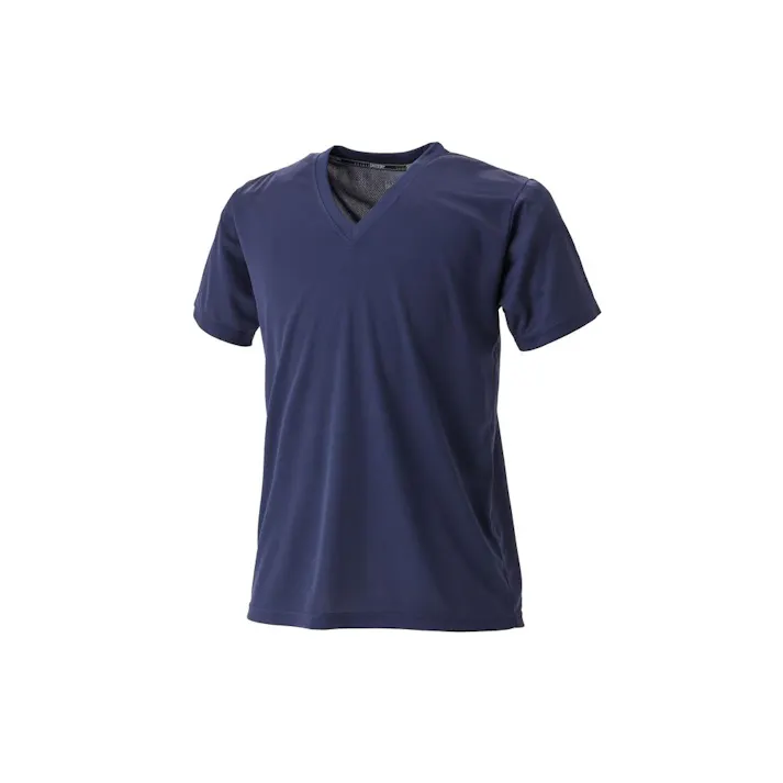 スピードドライ Tシャツ V首 ネイビー 3L