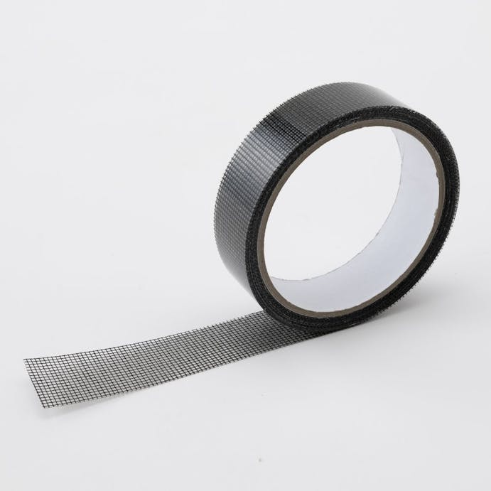 網戸補修テープ ブラック 2.5cm×4M