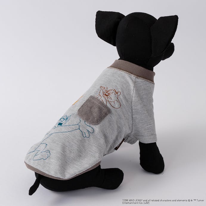 刺繍カットソー トムとジェリー SDサイズ ペット服(犬の服)(販売終了)