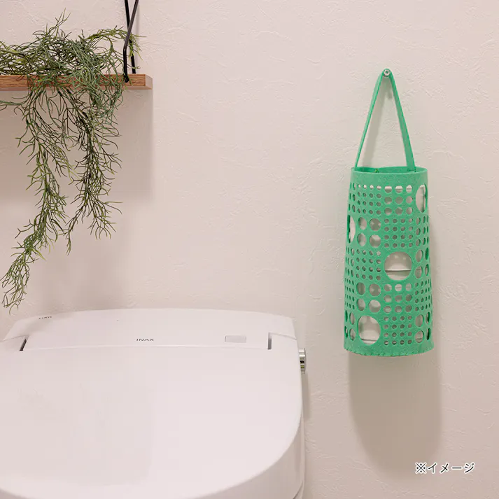 ポリ袋ストッカー グリーン