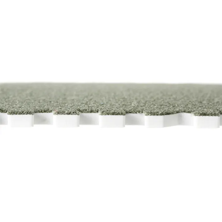 &Pet 縁付制菌防臭ジョイントマット カーキ 30.5×30.5cm 9枚組セット