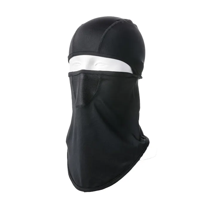 ドライストレッチメッシュフルフェイス ブラック