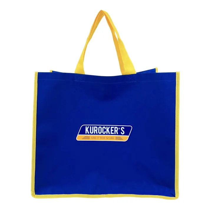 KUROCKER’S ショップバッグ ブルー 幅45×奥行24×高さ39cm