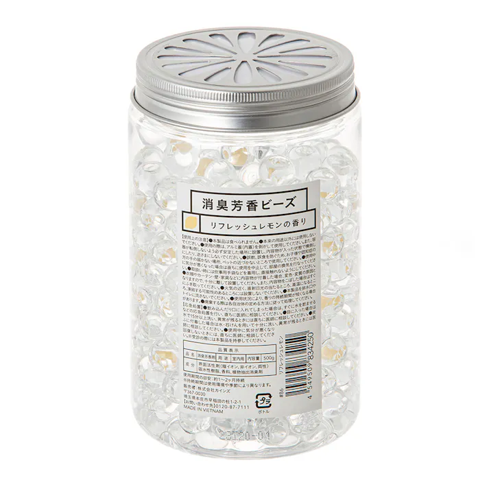 CAINZ 消臭芳香ビーズ リフレッシュレモンの香り 本体 500g